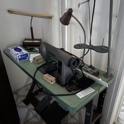 industrial Singer sewing machine