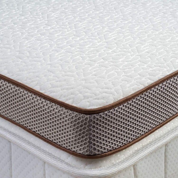 BedStory 3 Inch Gel Infused Toppers for Queen Size Bed, Premium Mattress Pad with Removable Soft Cover,