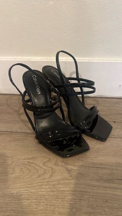 Calvin Klein Black Heels Size 7