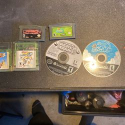 Gameboy advance color &Nintendo gamecube games
