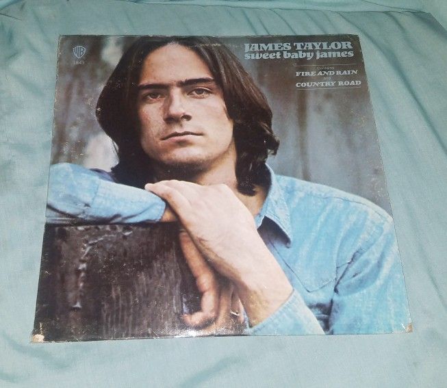 James Taylor Sweet Baby James Near Mint Vinyl LP Fire & Rain Country Road WS1843