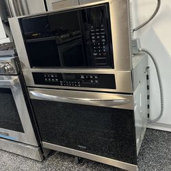 Frigidaire Gallery 30” Wide Microwave Oven Combo Electric 