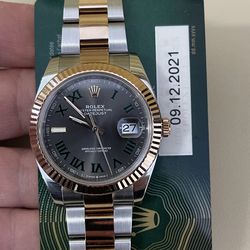 Rolex Datejust 41 “WIMBLEDON” (2021) Ref. 116331