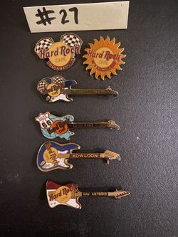 Hard Rock Cafe pins