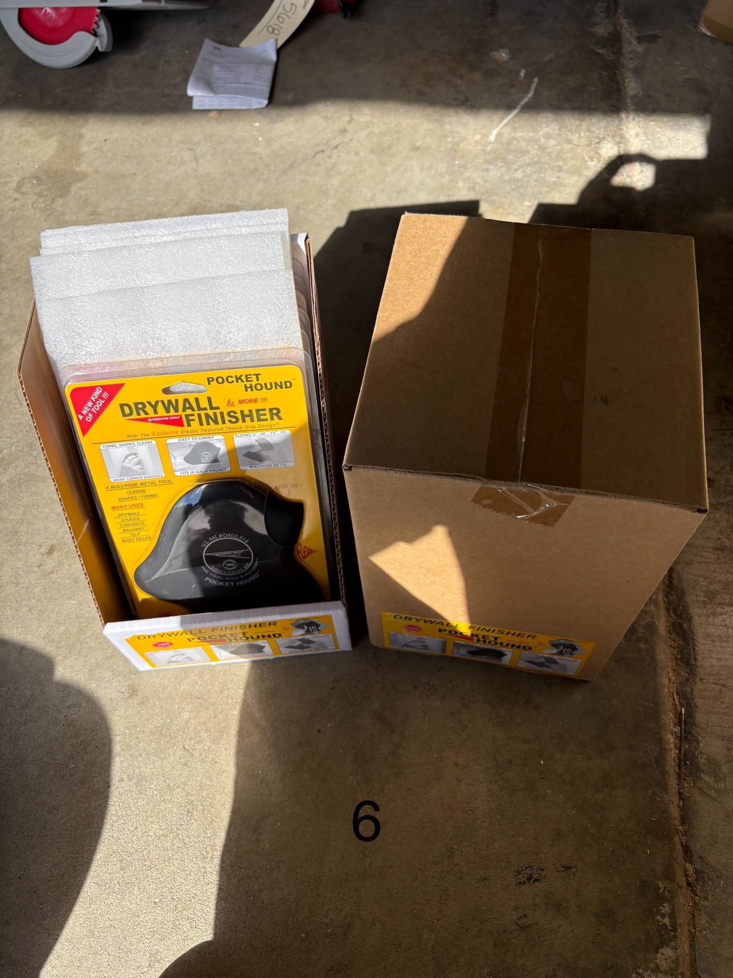 Diversified Tools Pocket Hound Drywall Finisher - Box Of 6