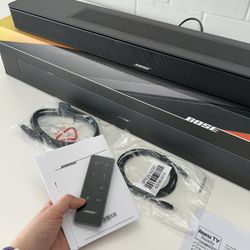 Bose Speaker Sound Bar, With Dolby Atmos Like New 