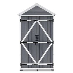 Water resistant out Door garden Tool Shed Storage Model 1000