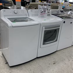 Washer And Dryer LG Bundle 