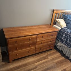 Bedroom Set (Dresser, Night Stand, Queen Bed Headboard)
