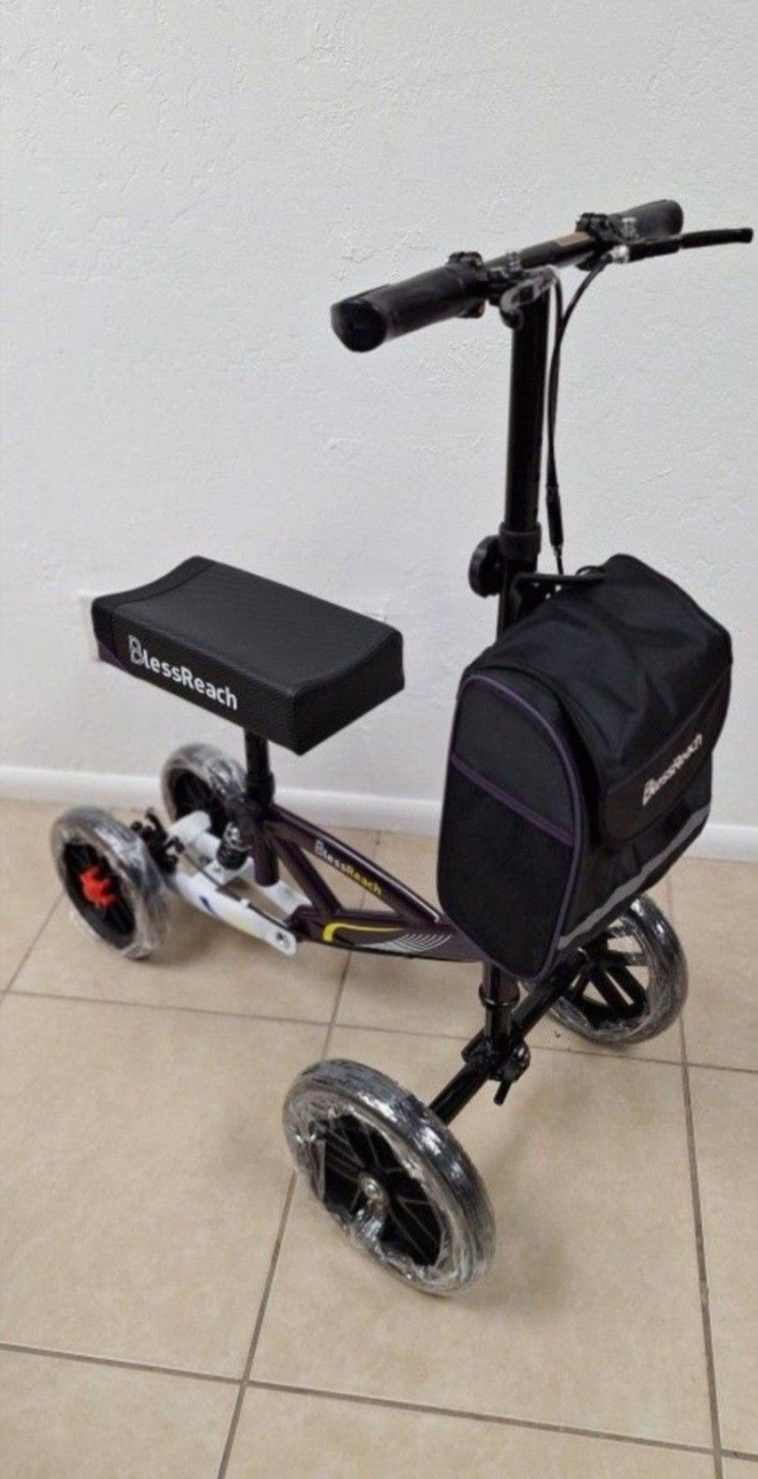 All Terrain Steerable Knee Scooter