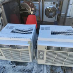 Like New GE 5000 BTU Window Units Work Perfect With Warranty