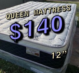 New Queen mattress only $140