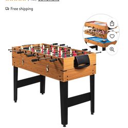 3 In 1 Multi Combo Game Table
