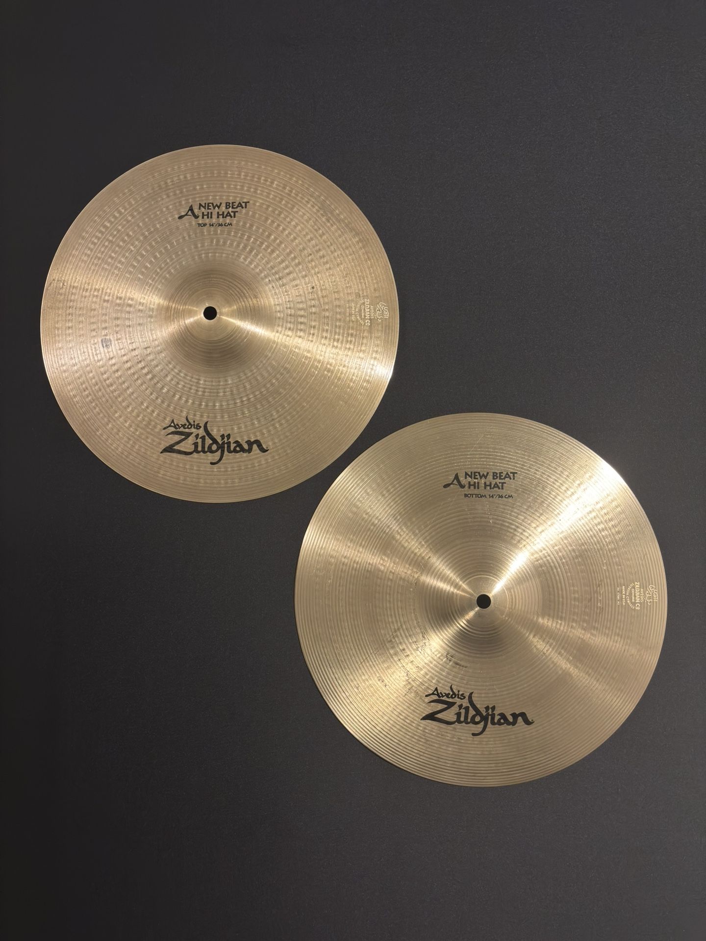 Zildjian 14” A Series New Beat Hi-Hat Cymbals (Pair) 1116g/1366g