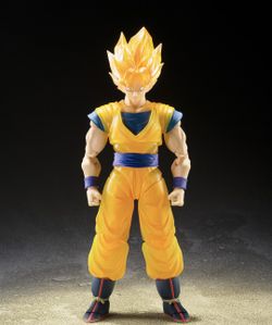 Tamashii Nations Store Exclusive Super Saiyan Goku Z Fighters Dragon Ball SH Figuarts Anime Figure