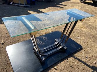 Vintage Art Deco Romeo Rega Style Console Entry Table Mid Century Modern