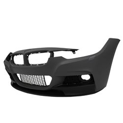 For 12-18 BMW F30 F31 3 Series, Performance Style Front Bumper w/o PDC