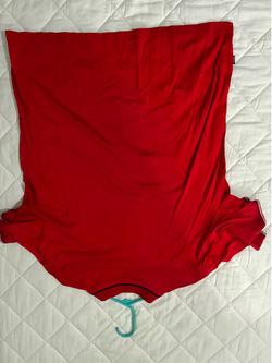Red Boss collard shirt
