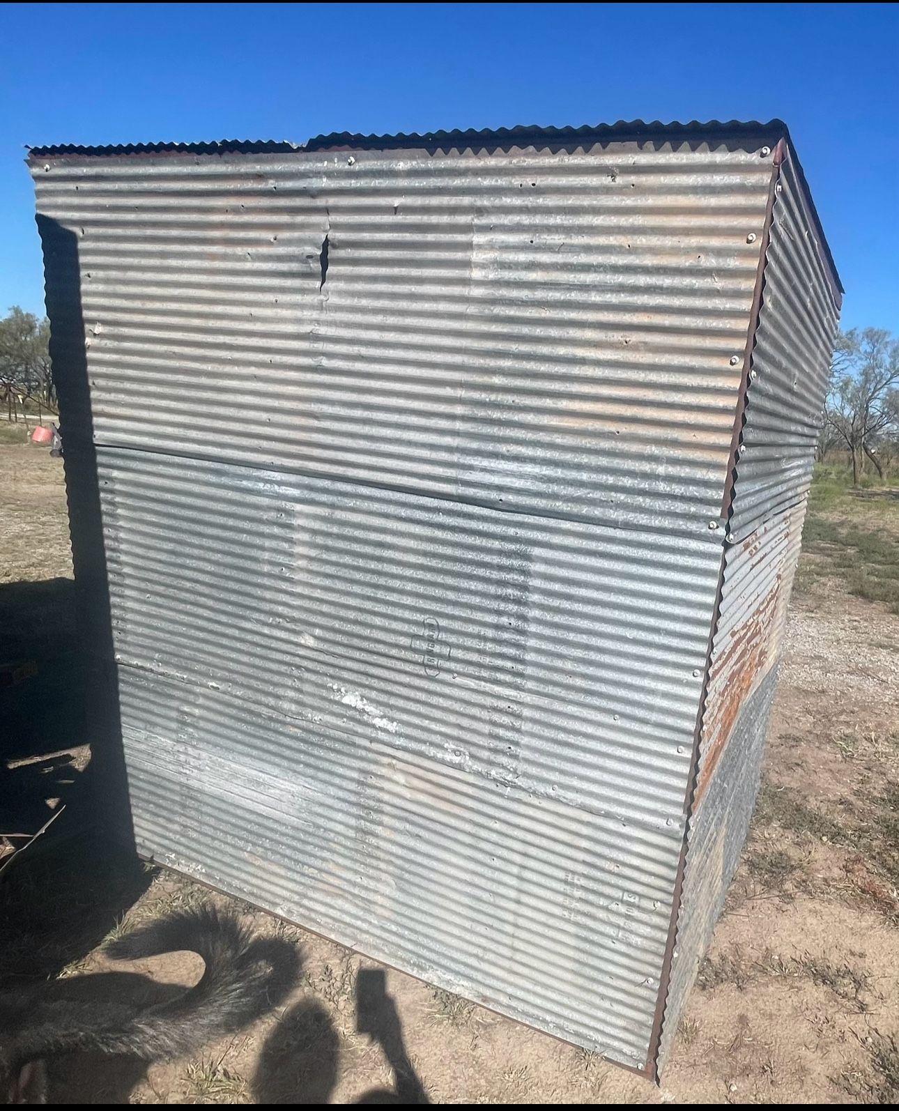 Sheet Metal Chicken Coop 