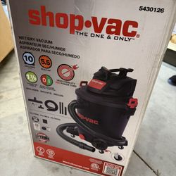 Shop-Vac 10-Gallon 5.5 HP Corded Wet/Dry Shop Vacuum with Accessories Included