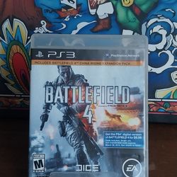 Battlefield 4 For Playstation 3 In GREAT Condition!