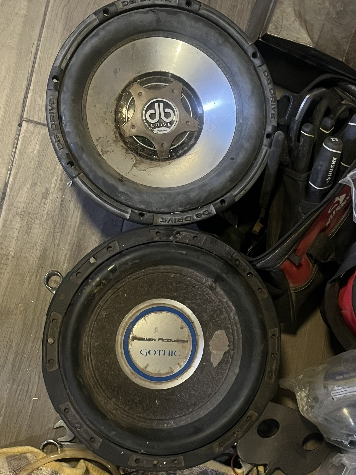 Two 12” Subwoofers