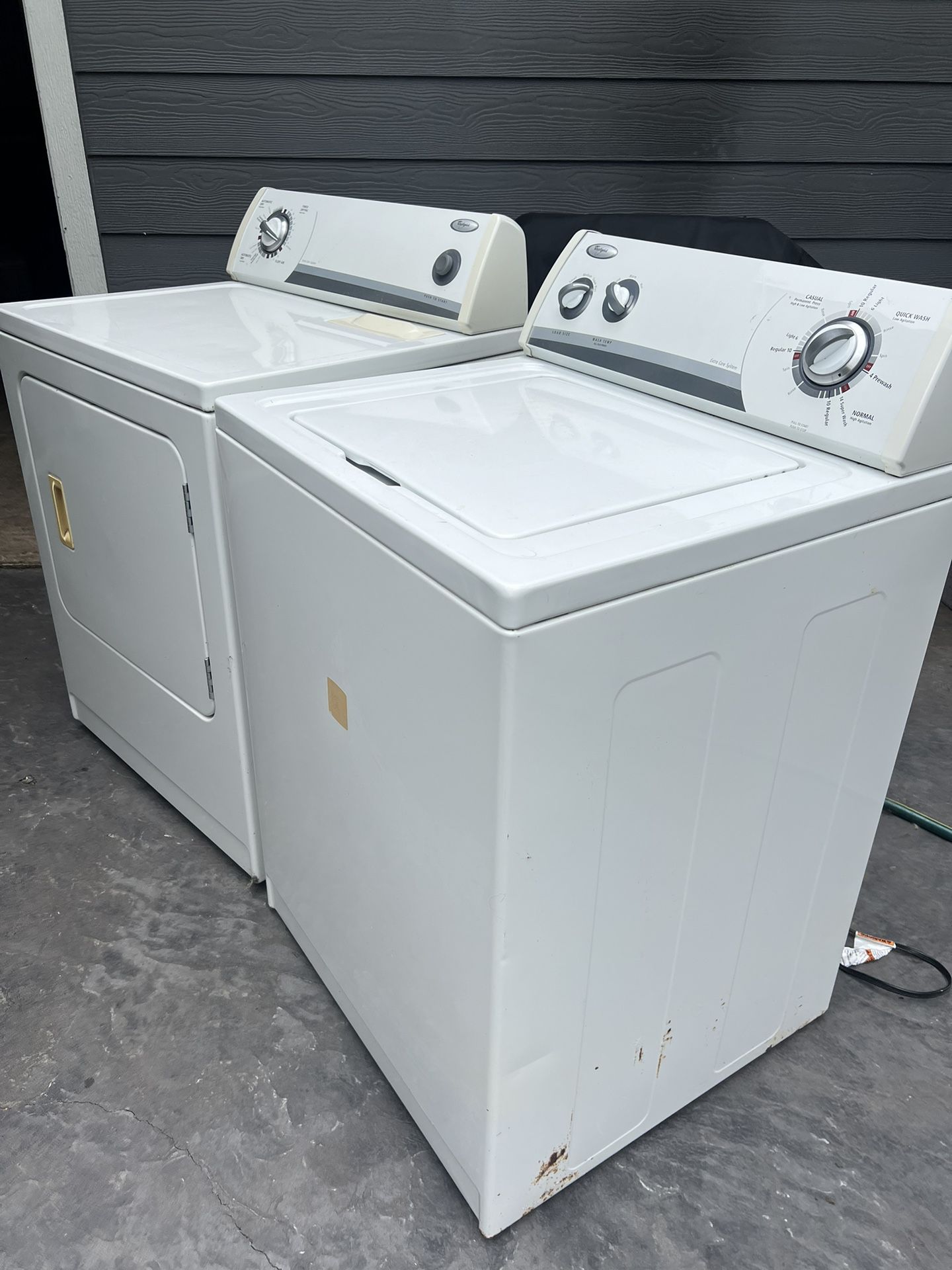 Whirlpool Washer-Dryer Set (electric)