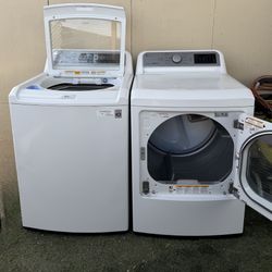 Washer And Dryer Electric Set LG Inverter Direct Drive He