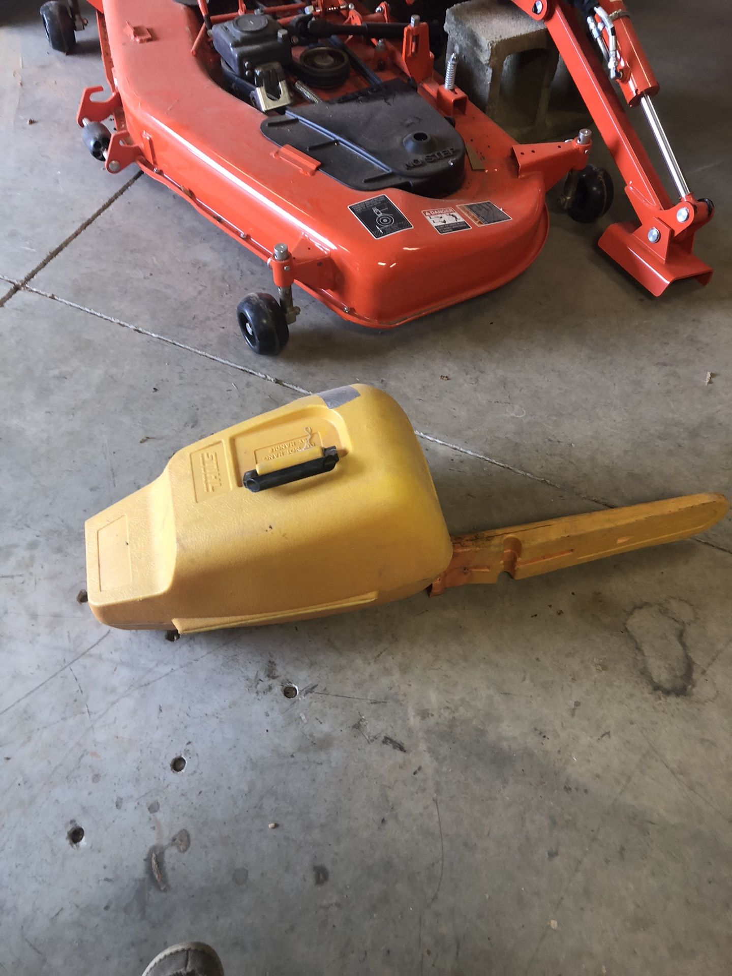 Stihl chainsaw lockable box