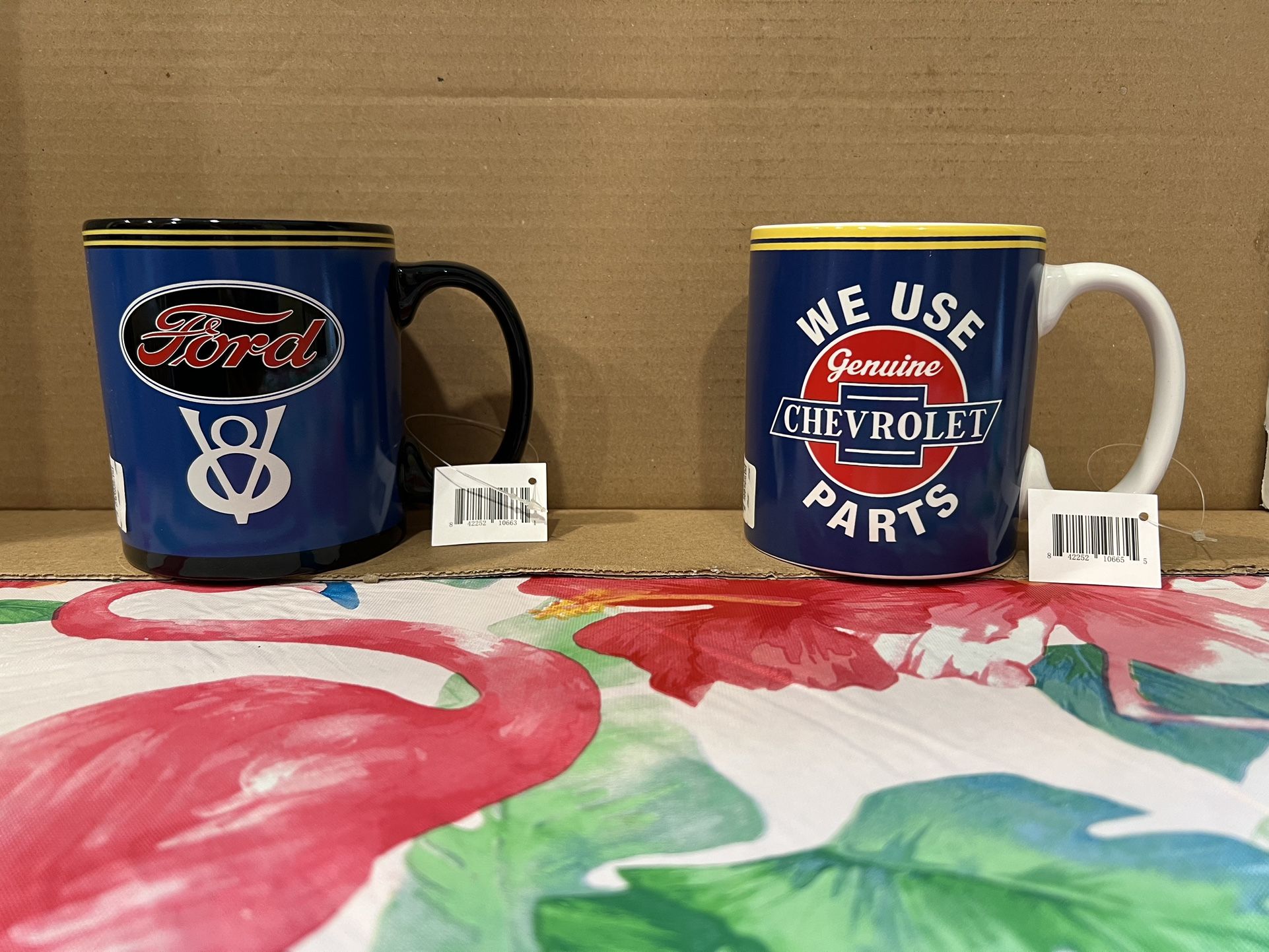 CHEVY and FORD COFFEE MUGS