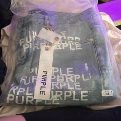 Purple Jeans For Sale Sz38