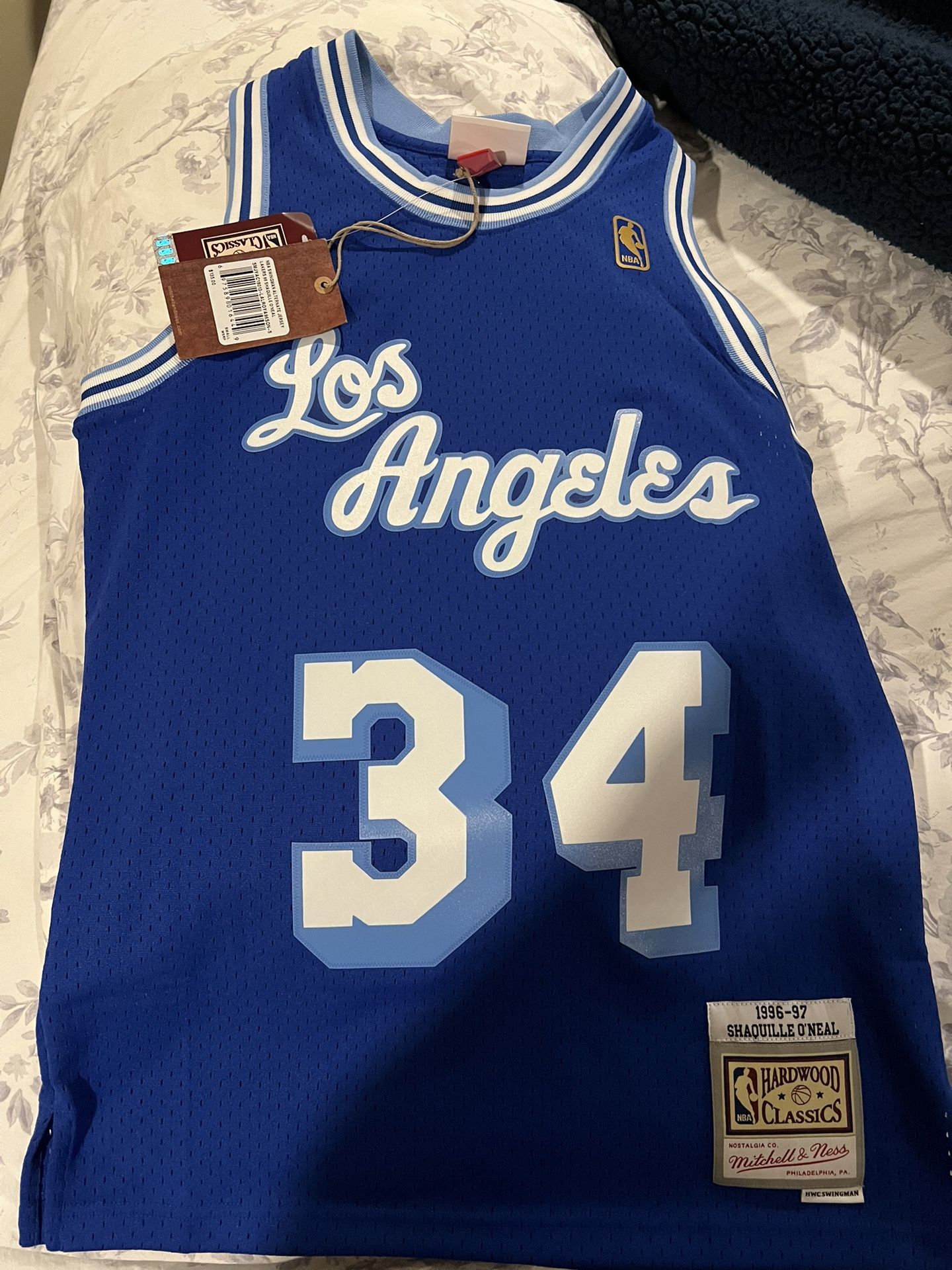 MITCHELL AND NESS SHAQ JERSEY