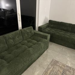 Living room couch set