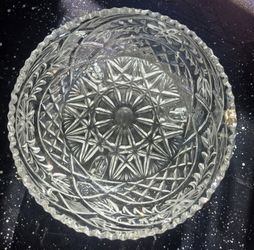 3 Leg Authentic Crystal Candy Dish