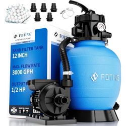 Sand Filter Pump System with time