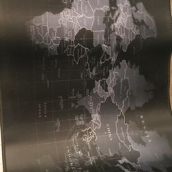 XXL Professional Large Mouse Pad & Computer Game Mouse Mat (35.4x15.7x0.1IN, Map) (90*40 Map

