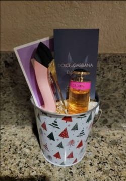 Two Piece Holiday Gift Travel Basket 