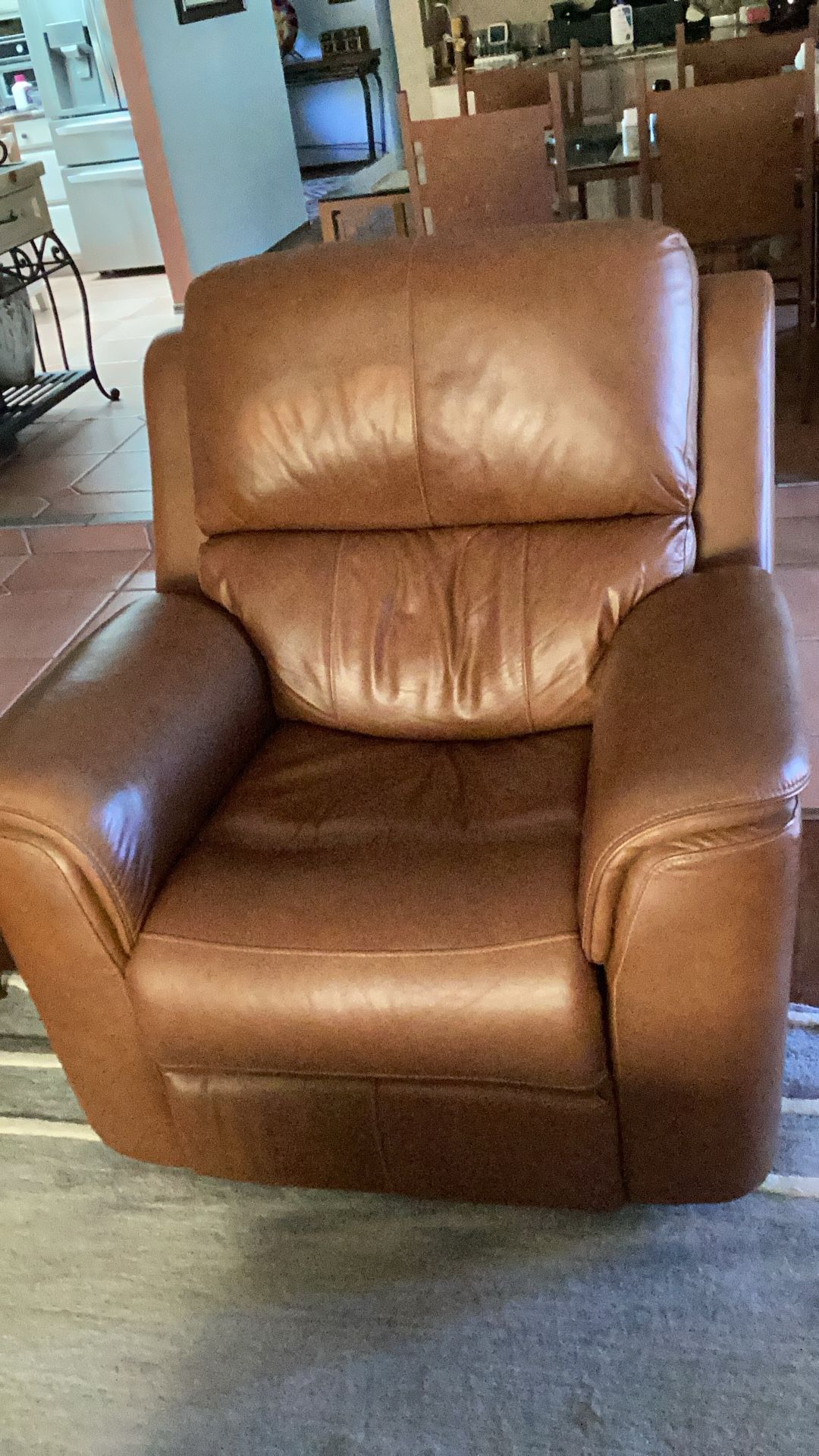 RECLINER LEATHER FLEXSTEEL GREAT FATHERS DAY GIFT