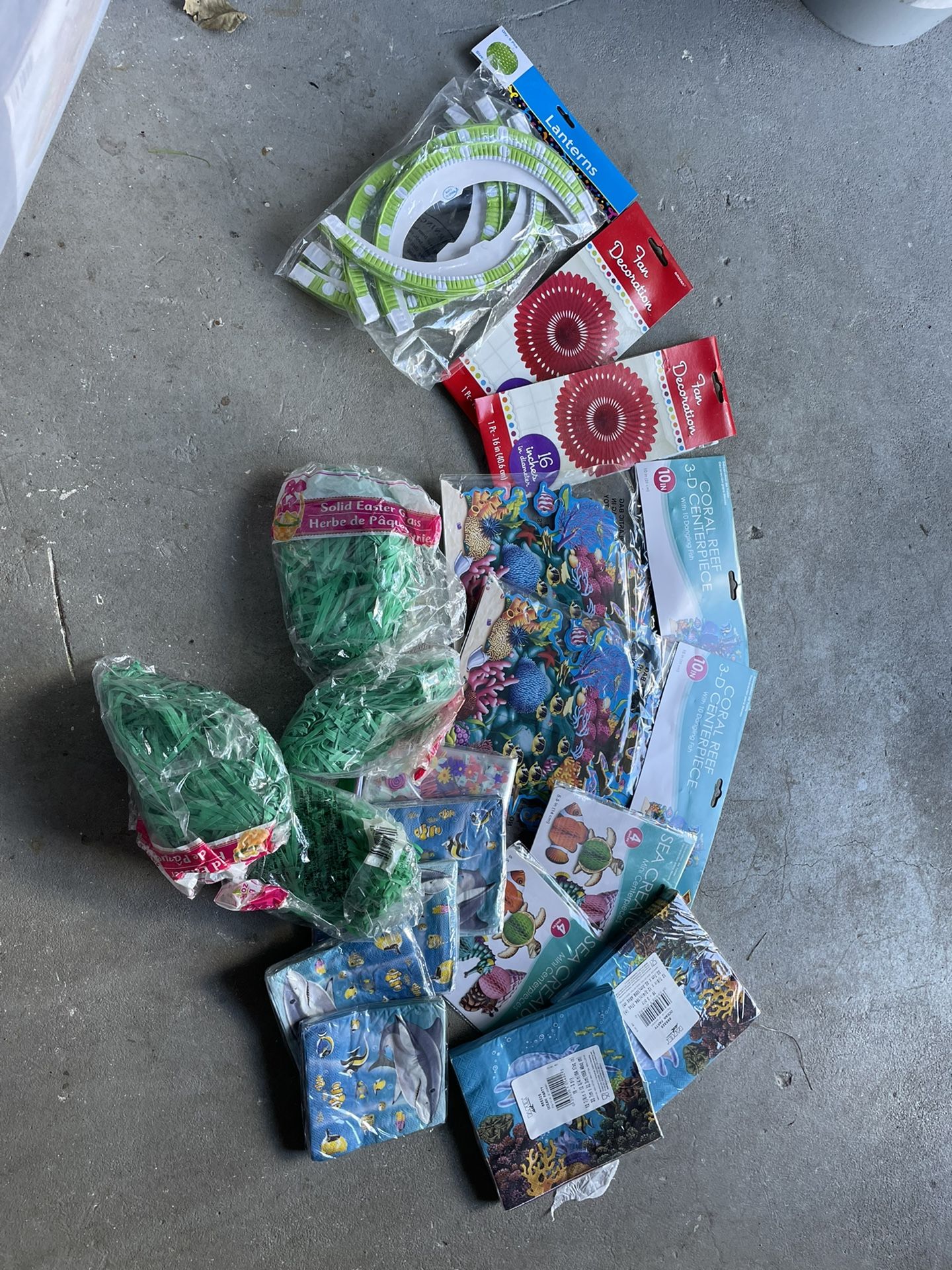 Never Opened Party Supplies