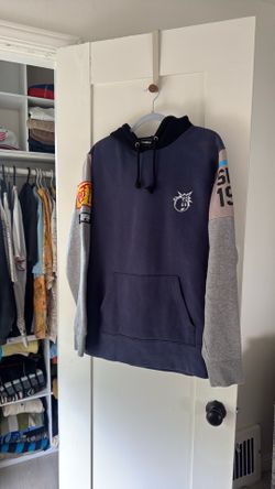 The Hundreds hoodie,  Blue and grey ,Size Large