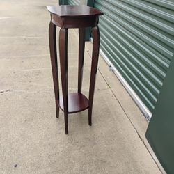 Whatnot table 38" Tall- 1' Wide