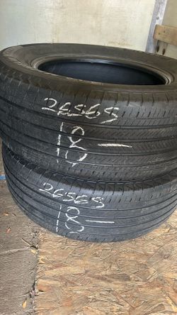 Pair of 265/65/18 Michelin