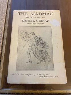 The Madman by Kahlil Gibran Hardcover Book