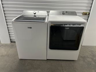 Washer and dryer set