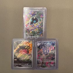 Pokémon Cards AR/IR 3x Lot