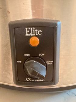 Elite by Maxi-Matic Slow Cooker – Like New