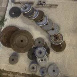 Weights And Squat Rack