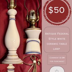 Federal Style Lamp