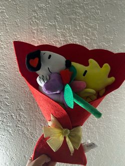 Peanuts Snoopy & Woodstock Plush Bouquet