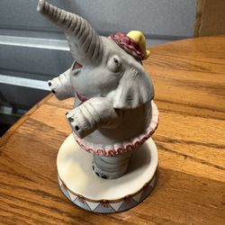 Vintage ‘83 Wallace Berrie Porcelain Circus Elephant